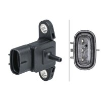 Boost Pressure Sensor 3-pin HELLA sensor expertise...