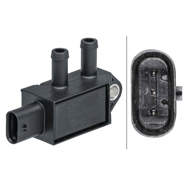 Sensor Abgasdruck geschraubt HELLA für VW TRANSPORTER T6 Kasten