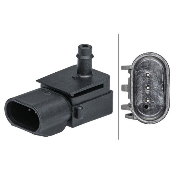 Sensor intake manifold pressure 3-pin screwed HELLA for e.g. CHRYSLER Sebring