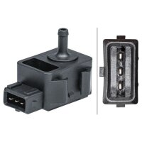 Boost Pressure Sensor 3-pin HELLA sensor expertise...