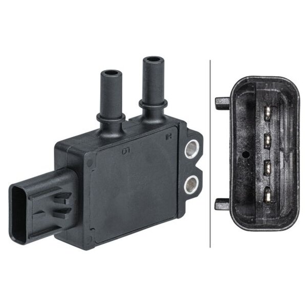 Sensor Abgasdruck HELLA für DODGE