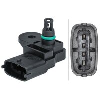 Sensor Ladedruck 4-polig HELLA Sensorik-Expertise passend...
