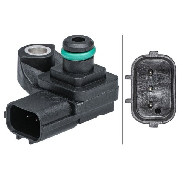 Sensor Ladedruck geschraubt mit Dichtung HELLA für VOLVO XC60 II