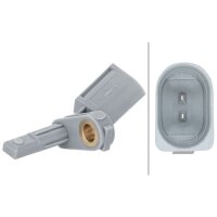 Wheel speed sensor 2-pole active sensor HELLA