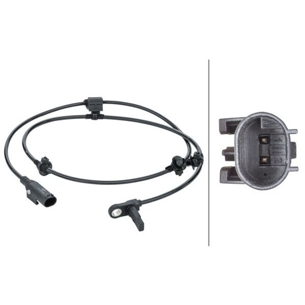 Sensor Raddrehzahl HELLA für MERCEDES VITO Mixto
