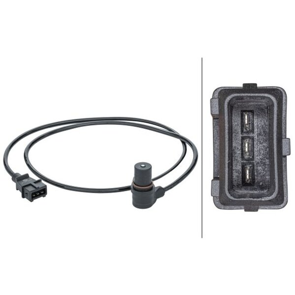 Impulsgeber Kurbelwelle Induktivsensor 3-polig HELLA für u.a. OPEL Ascona C
