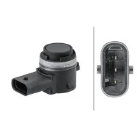 Plug-in parking aid sensor 3-pin HELLA for AUDI A1...