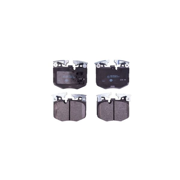 Brake pad set, disc brake 19.9mm HELLA for ALPINA XD3 and others