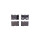 Brake pad set, disc brake 18.9mm HELLA for MERCEDES-BENZ C-Class and others