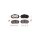 Brake pad set, disc brake CBI 18.7mm HELLA for MERCEDES-BENZ A-Class and others