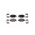 Brake pad set disc brake 19,8mm HELLA for e.g. OPEL Insignia B Grand Sport