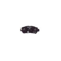 Brake pad set disc brake with acoustic wear warning 15.4...