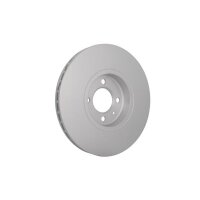 2 Brake Discs externally ventilated Ø 65 mm 25 mm HELLA fits VW UP