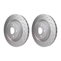 2 Brake Discs internally ventilated Ø 67 mm 26 mm...