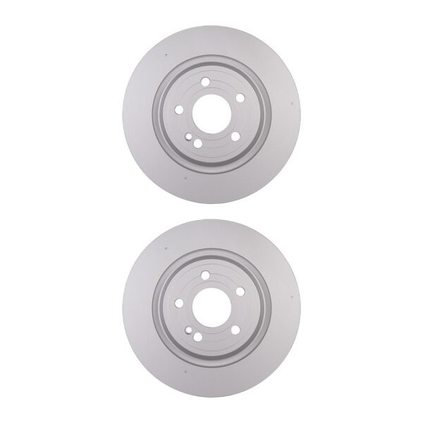 2 Brake Discs full Ø 67 mm 12 mm HELLA suitable for e.g. MB A-CLASS