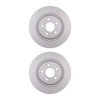 2 Brake Discs full Ø 67 mm 12 mm HELLA suitable...