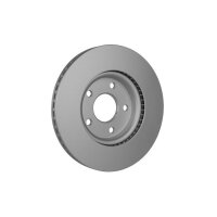 2 Brake Discs internally ventilated Ø 63.6 mm 25 mm HELLA for FORD PUMA