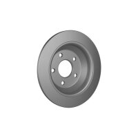 2 Brake Discs full Ø 63.6 mm 11 mm HELLA suitable for FORD PUMA