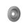 2 Brake Discs full Ø 63.6 mm 11 mm HELLA suitable for FORD PUMA