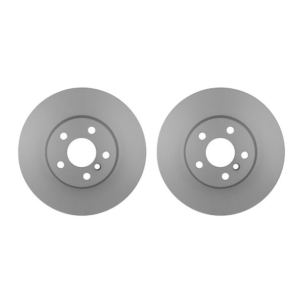 2 Brake Discs internally ventilated Ø 67 mm 24 mm HELLA for BMW 3 Series