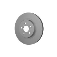 2 Brake Discs internally ventilated Ø 58 mm 24 mm HELLA for e.g. SUBARU XV