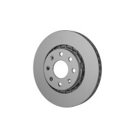 2 Brake Discs externally ventilated Ø 59 mm 24 mm HELLA for CHEVROLET AVEO