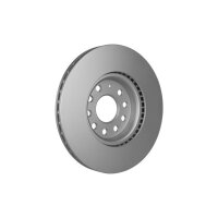 2 Brake Discs internally ventilated Ø 65 mm 25 mm HELLA for e.g. MG MG 4