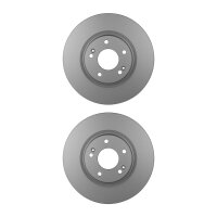 2 Brake Discs internally ventilated Ø 69 mm 25 mm...