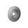 2 Brake Discs full Ø 55 mm 10 mm HELLA suitable for e.g. MAZDA 2