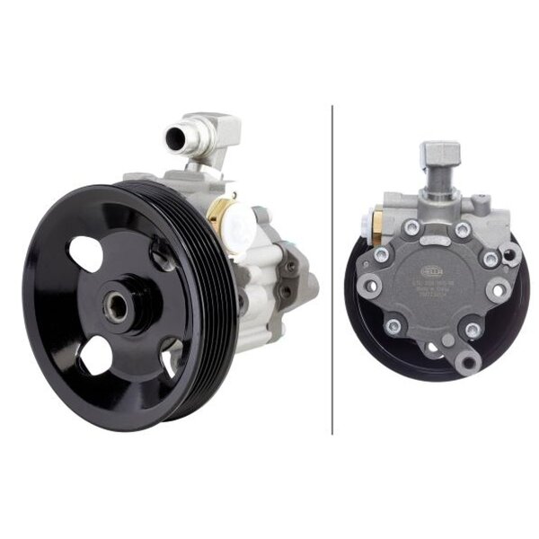 Hydraulic steering pump 128 bar HELLA for MERCEDES-BENZ CLS and others