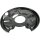 Spray Plate Brake Disc rear right sheet steel METZGER for e.g. MB E-CLASS