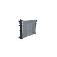 Radiator engine cooling 480 - 383 mm alu NRF for e.g. HYUNDAI i30