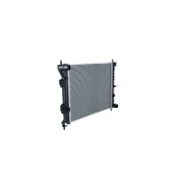 Radiator engine cooling 480 - 383 mm alu NRF for e.g. HYUNDAI i30