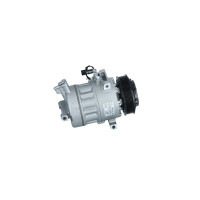 Air conditioning compressor 12 V Ø 115 mm CVC NRF for NISSAN QASHQAI and others