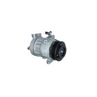 Air conditioning compressor 12 V Ø 115 mm CVC NRF for NISSAN QASHQAI and others