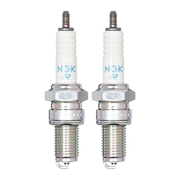 2 Spark Plugs with flat seal seat NGK Quick for YAMAHA...