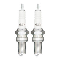 2 Spark Plugs with flat seal seat NGK Quick for YAMAHA and others