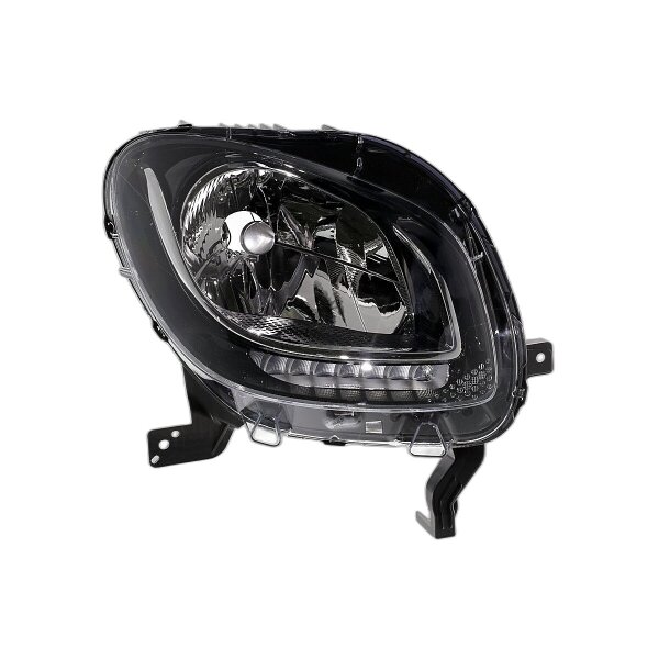 Headlight right H4 Halogen VALEO suitable for e.g. SMART FORFOUR