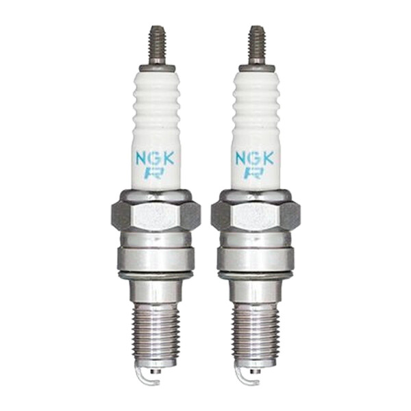 2 Spark Plugs with flat seal seat NGK Quick Aftermarket...