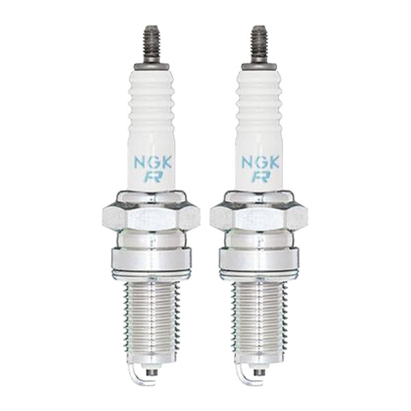2 Zündkerzen mit Flachdichtsitz NGK Quick...