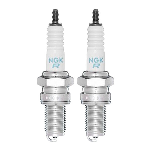 2 Spark Plugs with flat seal seat NGK Quick for YAMAHA...