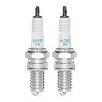 2 Spark Plugs with flat seal seat NGK Quick for YAMAHA and others