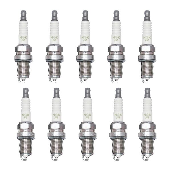 10 Spark Plugs fixed SAE connection NGK suitable for e.g....