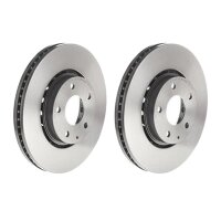 2 brake discs ventilated Ø 297 mm 28 mm BREMBO for...