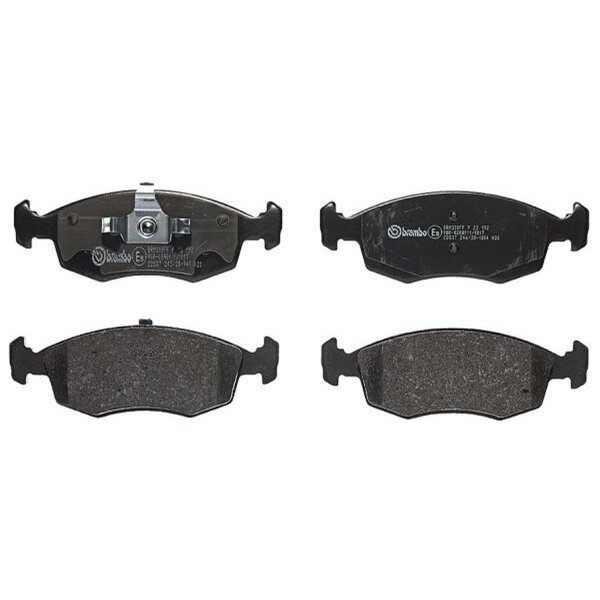 Brake pad set disc brake wear warning contact 18 mm BREMBO for FIAT STRADA