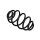 Suspension Spring rear axle coil spring Ø 11.5 mm EIBACH for e.g. OPEL ASTRA