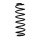 Suspension spring rear axle Ø 9.2 mm 314 mm EIBACH for VW LUPO I