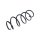 Suspension Spring Front Axle Coil Spring TRISCAN for CITROËN C3 and others