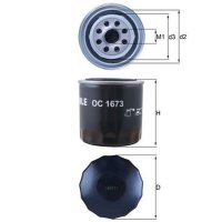 Ölfilter Keilrippenriemenscheibe 118mm MAHLE...