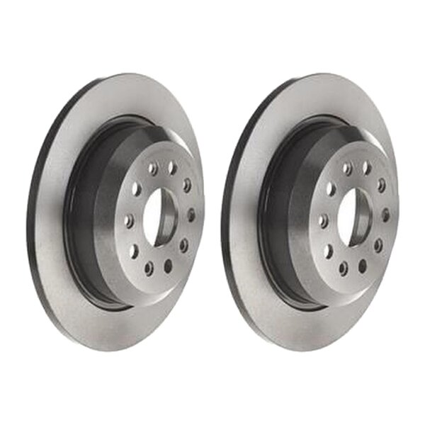 2 brake discs full Ø 342 mm 14 mm coated BREMBO for JEEP WRANGLER